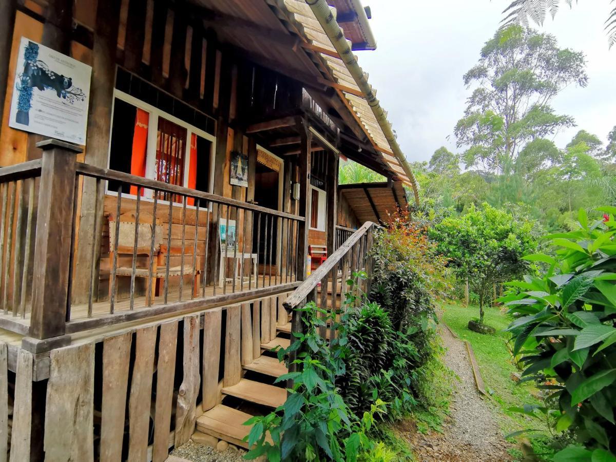 Cabaña La Isla Hostal Jardín Exterior foto