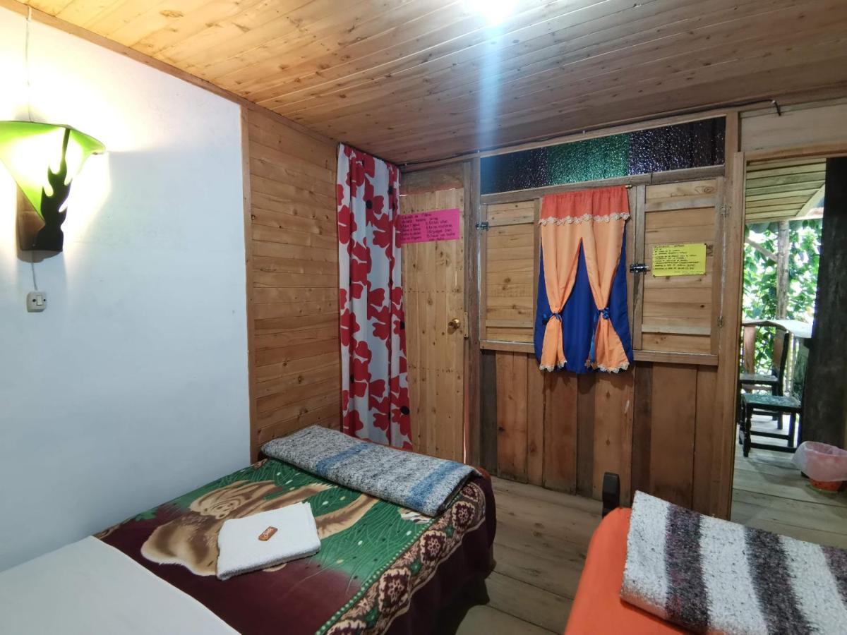 Cabaña La Isla Hostal Jardín Exterior foto